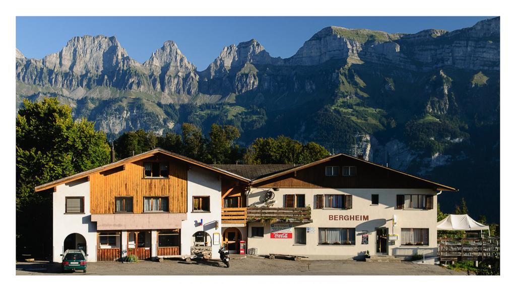 Hotel Restaurant Bergheim Flumserberg Exterior photo