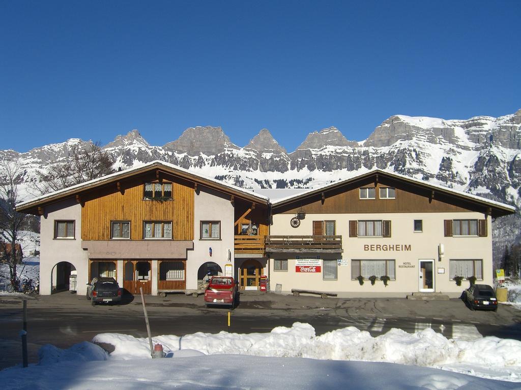 Hotel Restaurant Bergheim Flumserberg Exterior photo